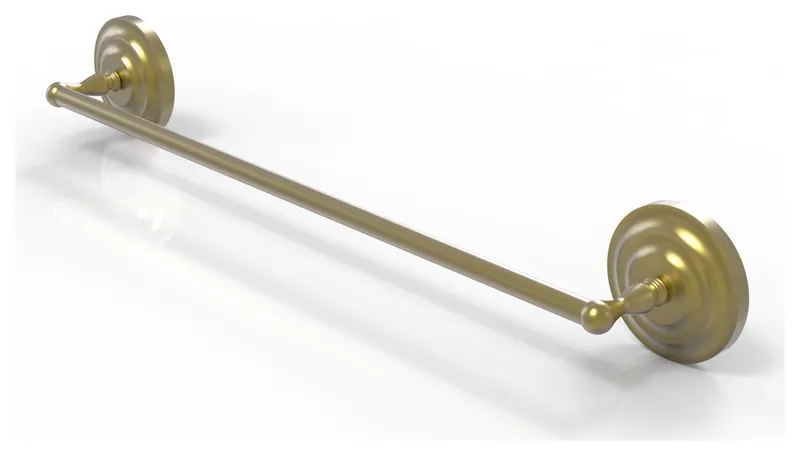 Que New 36" Towel Bar, Satin Brass