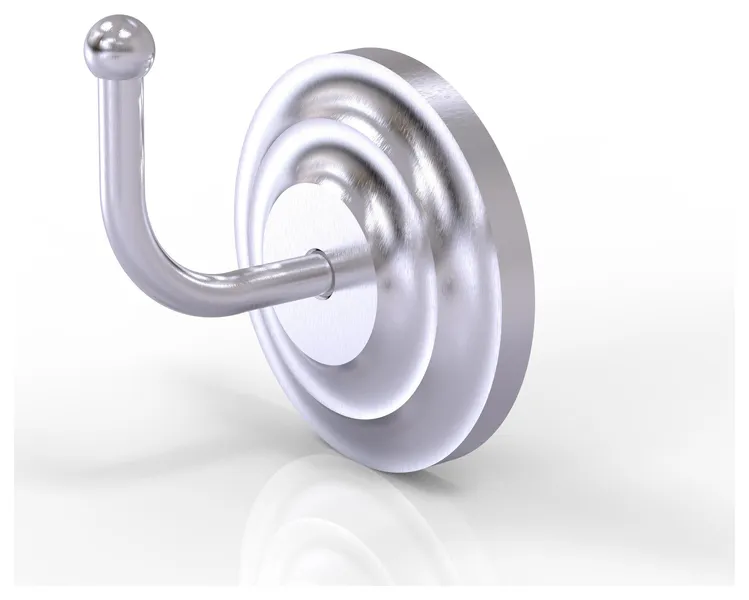 Que New Robe Hook, Satin Chrome