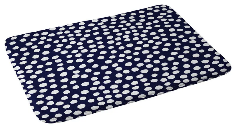 Rachael Taylor Urban Dot MidnightMemory Foam Bath Mat