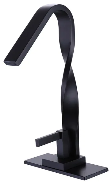 RBROHANT Brass Single Hole Bathroom Faucet