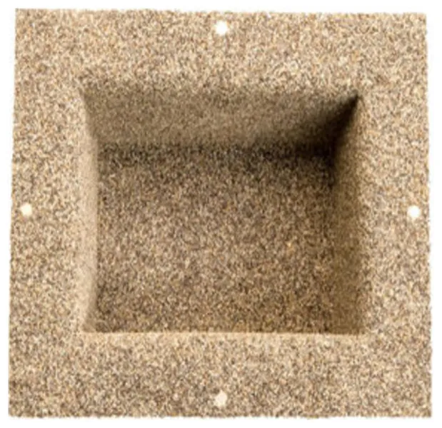 Recess-It Aluminum Rectangle PreFormed Ready To Tile Recess Niche, 4x6