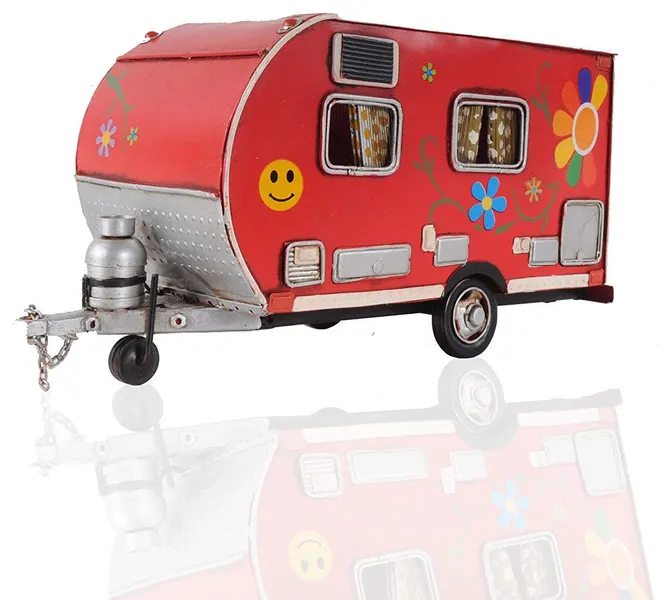 Red Trailer Tissue Holder