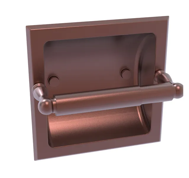 Regal Recessed Toilet Tissue Holder, Antique Copper