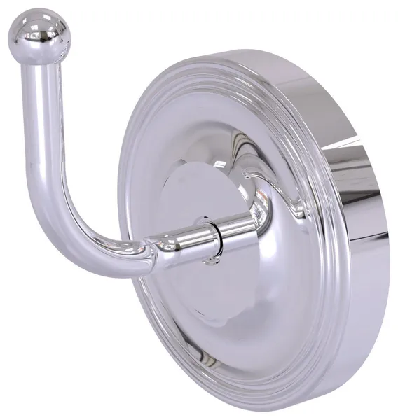Regal Robe Hook, Polished Chrome