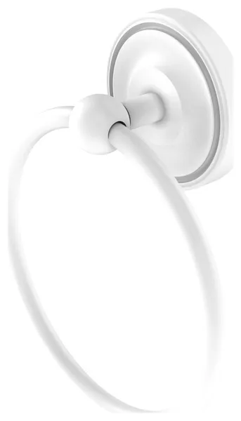 Regal Towel Ring, Matte White