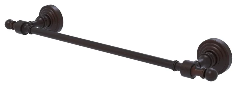 Retro Wave 24" Towel Bar, Venetian Bronze