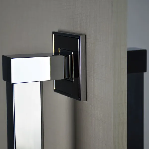 Ritz Door Pull Back To Back, Stainless Chrome