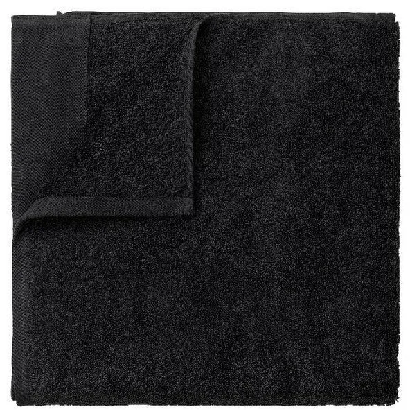 Riva Organic Terry Cloth Hand Towel, Set of 2, Black