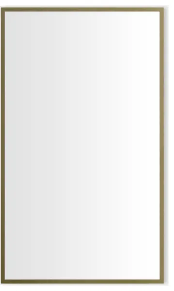 Robern CC2440D4TFSC Craft Series 23-1/4" x 39-3/8" Framed Single - Aged Brass