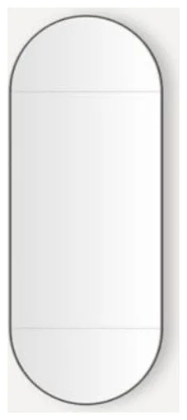 Robern D2C2050D4MPTP Murray Hill 20" x 50" Pill Medicine Cabinet - Matte Black
