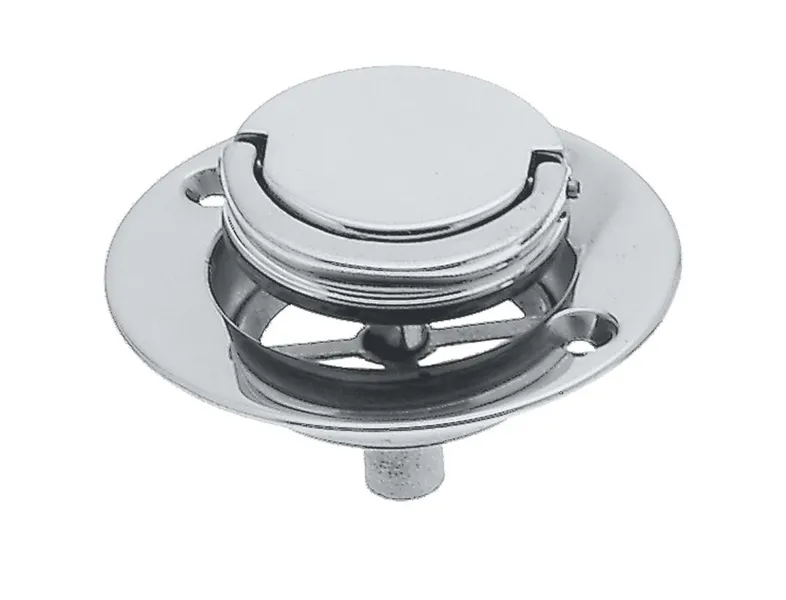 Roman Tub Drain Trim, 3-9/16" Od In Polished Chrome