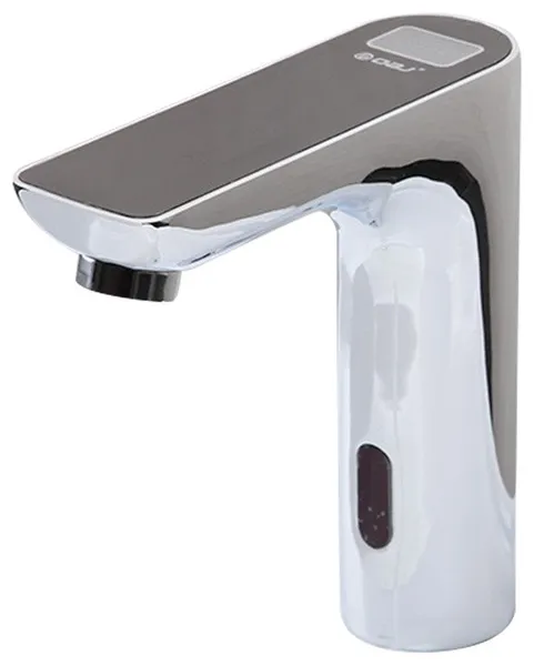Romo Digital Display Motion Sensor Faucet, Black Top