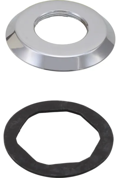 Rough-In Roman Tub Base Kit, Polished Chrome