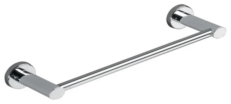 Round 14" Polished Chrome Towel Bar