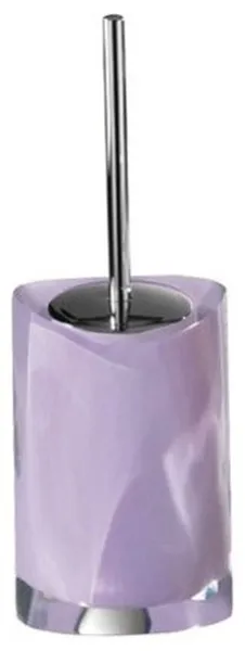 Round Toilet Brush Holder, Lilac