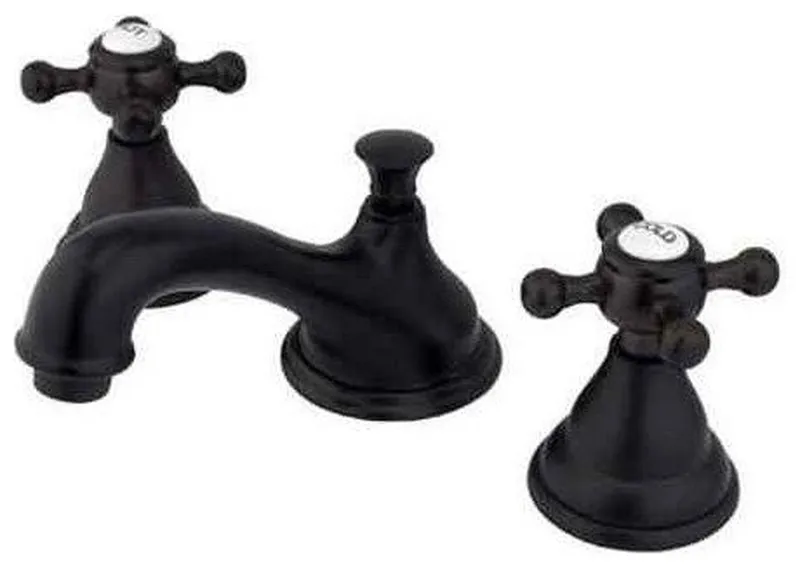 Royale Two Handle 8" to 16" Widespread Lavatory Faucet With Brass Pop-up