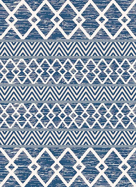 Rug Sabrina Soto Casa Navy Blue Sample 1' 3 x 1' 4