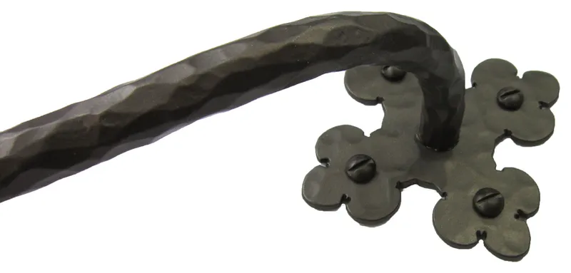 Rustic Spanish Club Wrought Iron Towel Bar BHTB2, Bronze, 18"