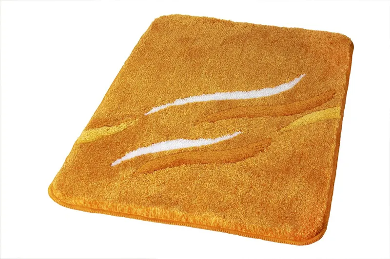 Saffron Non Slip Washable Bathroom Rug, Shadow, Extra Large 2