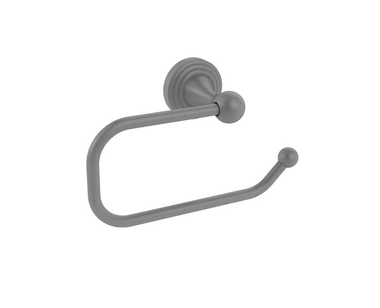 Sag Harbor European Style Toilet Tissue Holder, Matte Gray