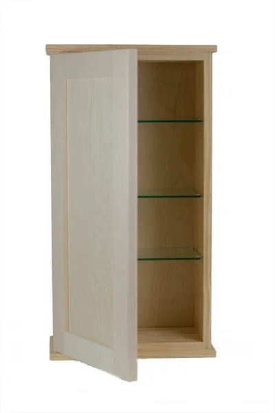 Sandalwood On the Wall Unfinished Cabinet 19.5h x 15.5w x 8d