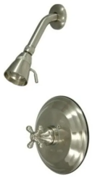 Satin Nickel English Vintage Single Handle Shower Faucet KB2638BXSO