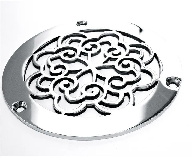 Scrolls No. 6 Shower Drain