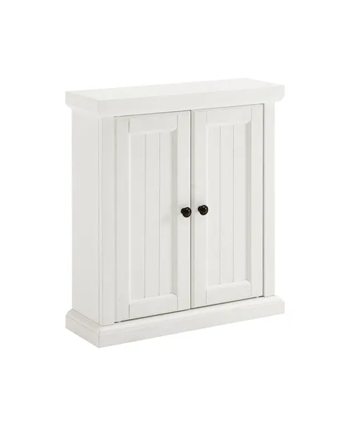 Seaside Wall Cabinet Distressed White
