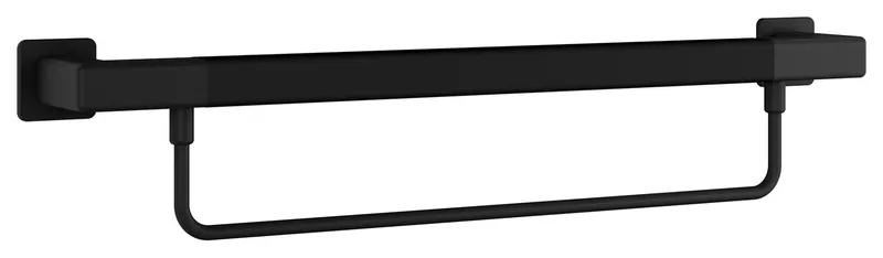 Seville 24-in Safety Bar Slip Resistant ADA Compliant 500 lb Weight Capacity, Matte Black