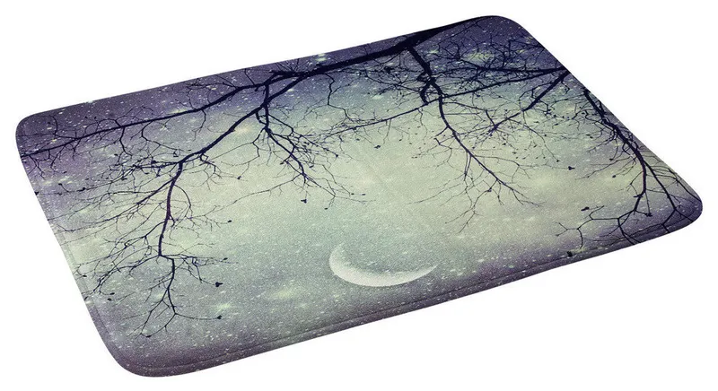 Shannon Clark Diamonds In The Sky Memory Foam Bath Mat