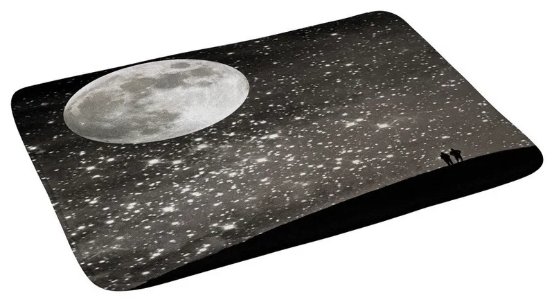 Shannon Clark Love Under The Stars Memory Foam Bath Mat, 17"x24"