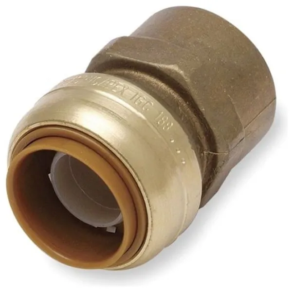 Sharkbite, Tube Fitting, 1"x1"x1"