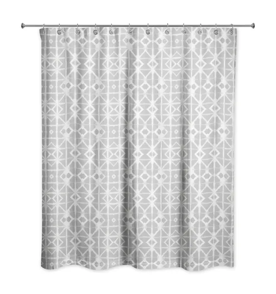 Shibori Pattern 3 71x74 Shower Curtain