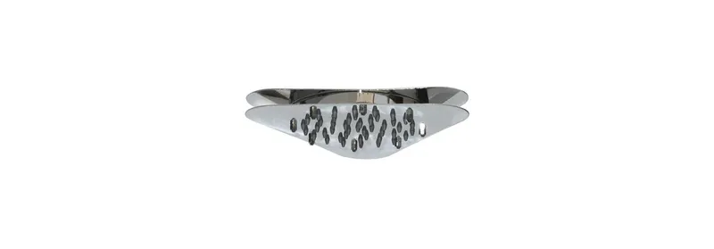 Shower Head Chrome 51 Fine Mist Jets Wall Mount |