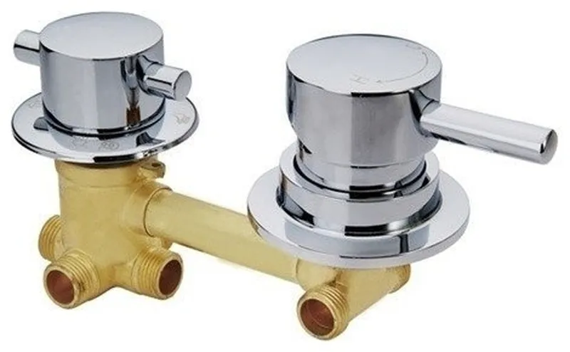 Shower Mixer 2/3/4 Or 5 Way Water Outlet Mixing Valve Fs6120Cm