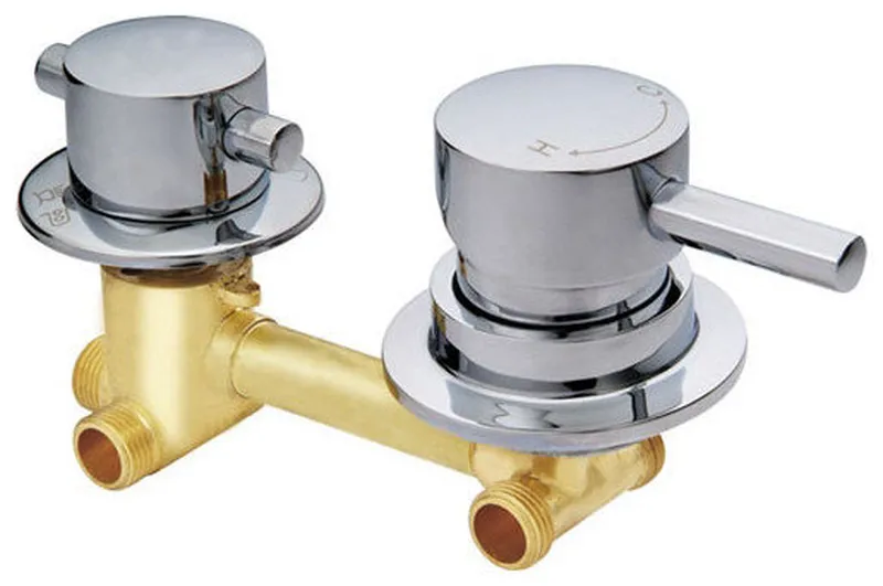 Shower Mixing Valve Cold/Hot Water Switch Valve Shower Room Faucet Accessories
