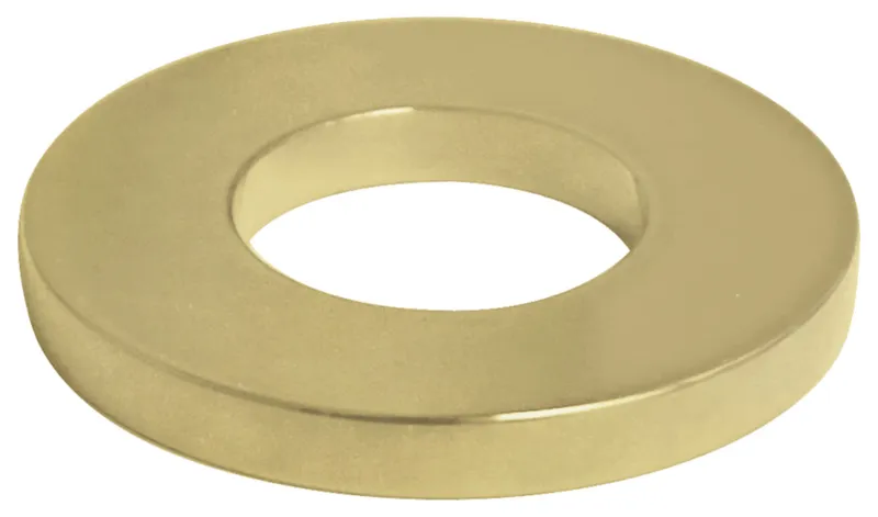 Showerscape Modern Flange for K173M2, Polished Brass