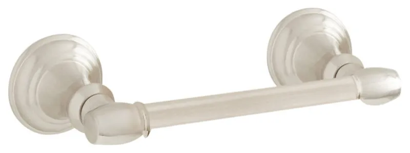 Signature Hardware 948235 Beasley Wall-Mounted Toilet Paper - Brushed Nickel