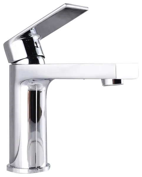Single Handle Low Arc Lavatory Faucet in Chrome Finish
