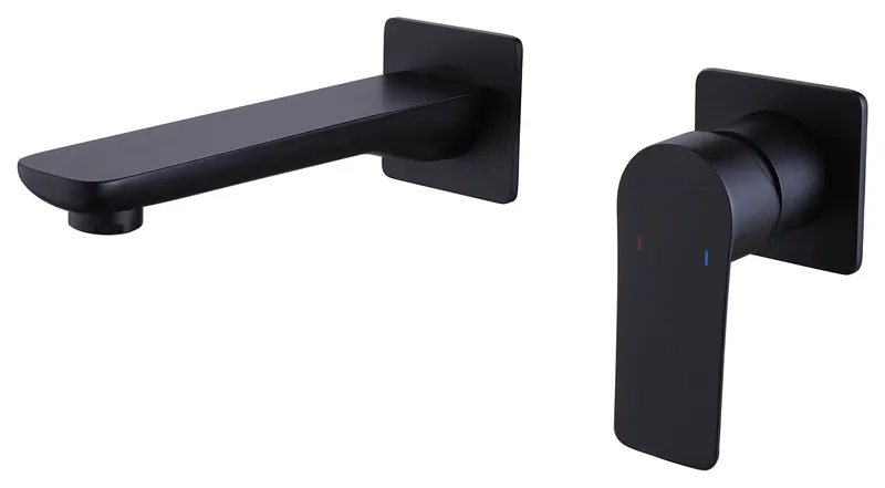 Single Handle Wall Mount Bathroom Faucet