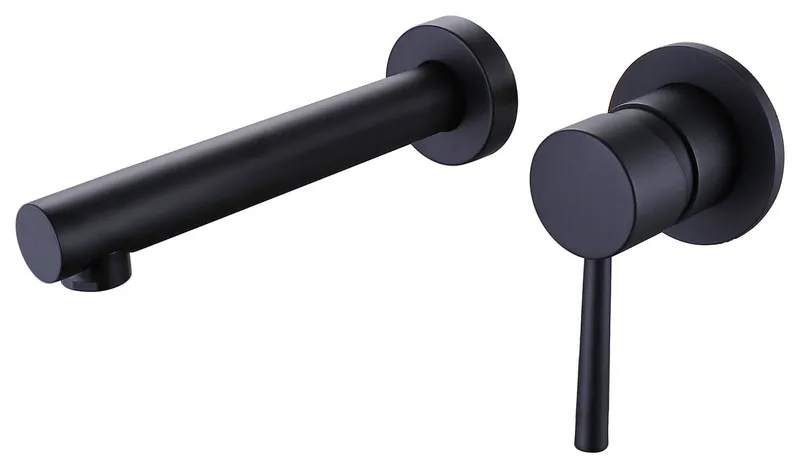 Single Handle Wall Mounted Bathroom Faucet