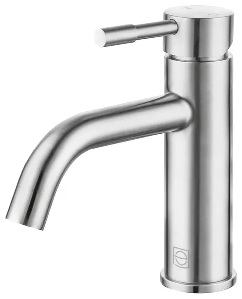 Single Hole Single Handle Bathroom Faucet, Brushed Nickel