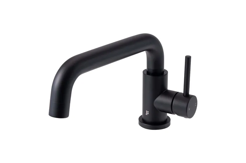 Single Hole Single Handle Bathroom Faucet, Matte Black