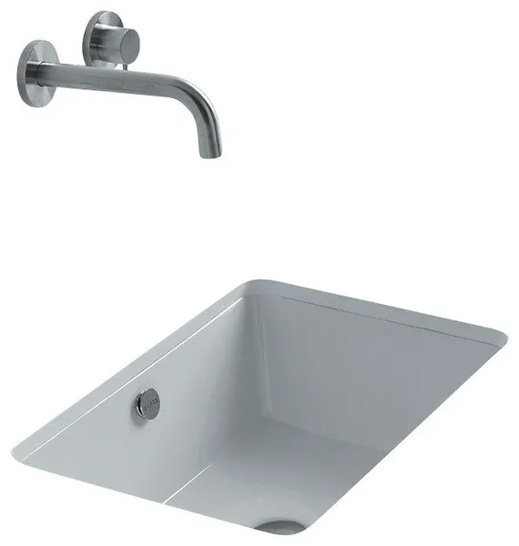 Sink 50 Under Mounted Bathroom Sink 19.7" x 16.0"