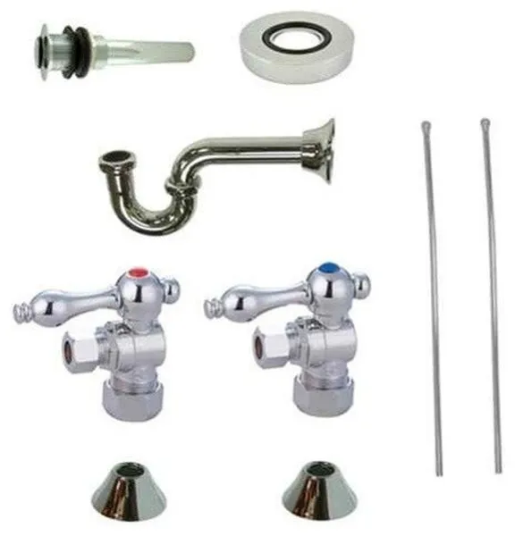 Sink Trim Kit P Trap for Vessel Sink out Overflow Hole CC53301VKB30