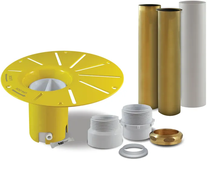 SinkSense PVC Quick-Fit Bathtub Rough-In Drop-In Kit