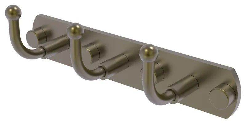Skyline 3 Position Multi Hook, Antique Brass