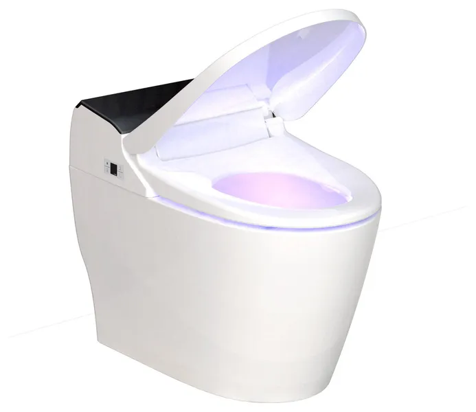 Smart Bidet Toilet with UV-A, Black