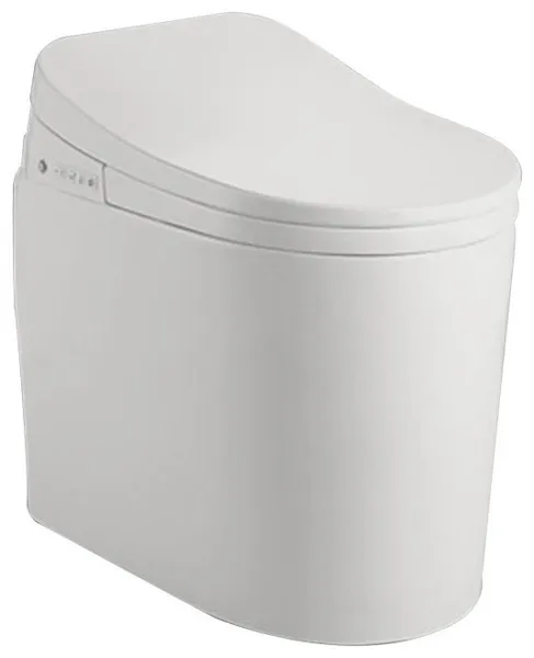Smart Toilet One-Piece Elongated Floor Mounted Automatic Toilet Self-Clean