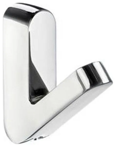 Smedbo Life 5/8  Wall Mount Single Towel Hook in Polished Chrome, GK150
